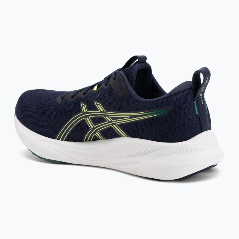Кросівки для бігу чоловічі ASICS Gel-Pulse 16 midnight/lucid yellow 3