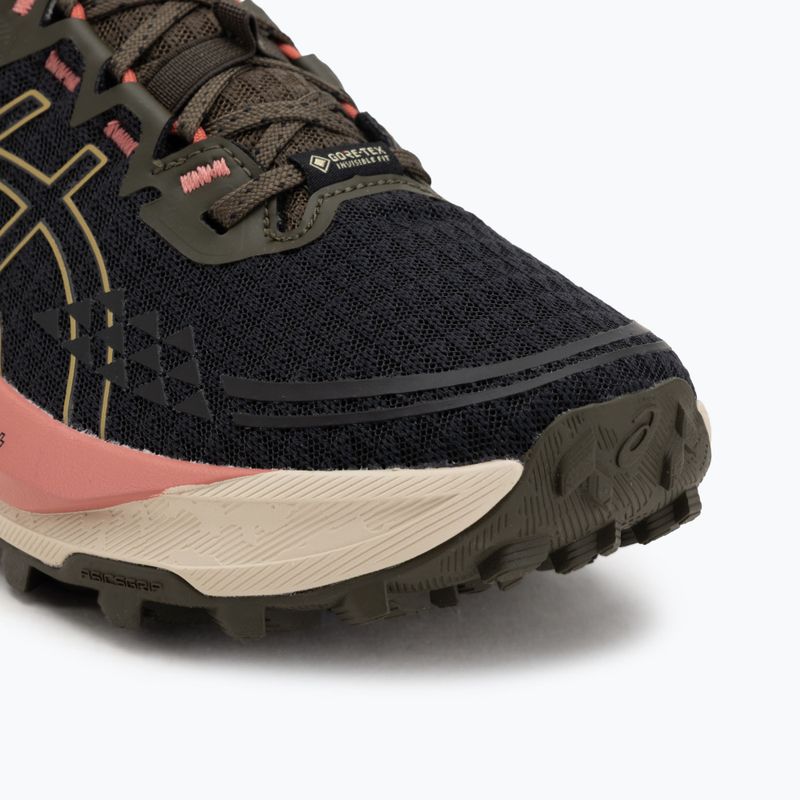 Кросівки для бігу жіночі ASICS Gel-Trabuco 13 GTX black/lemongrass 7