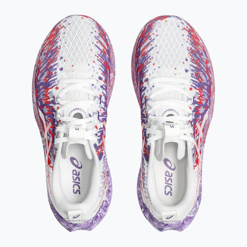 Жіночі бігові кросівки ASICS Noosa Tri 16 huddle white/edo purple 6
