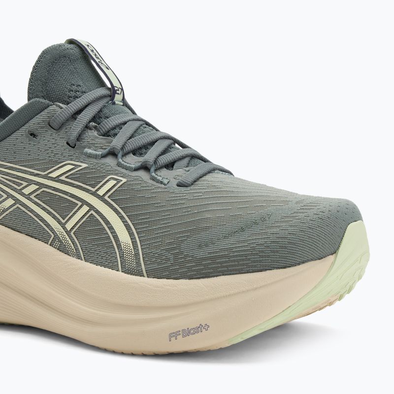 Кросівки для бігу жіночі Asics Gel-Nimbus 27 monument/blue/whisper green 7
