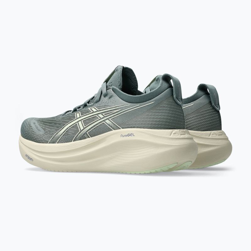 Кросівки для бігу жіночі Asics Gel-Nimbus 27 monument/blue/whisper green 11