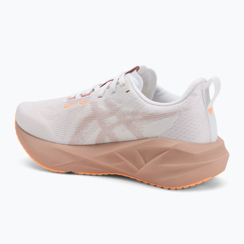 Кросівки для бігу жіночі ASICS Novablast 5 white/fawn 3