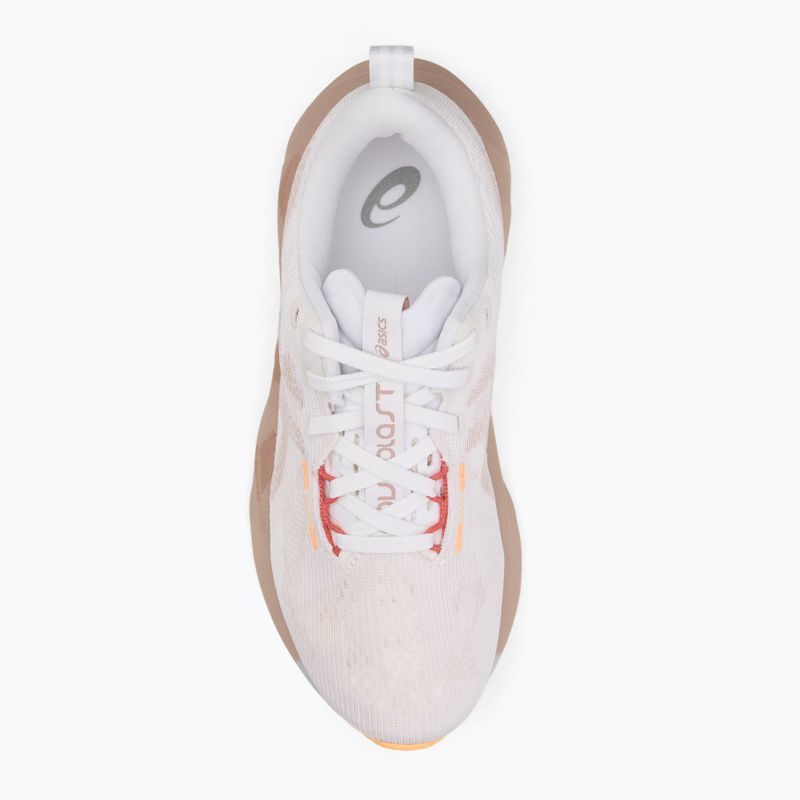 Кросівки для бігу жіночі ASICS Novablast 5 white/fawn 5