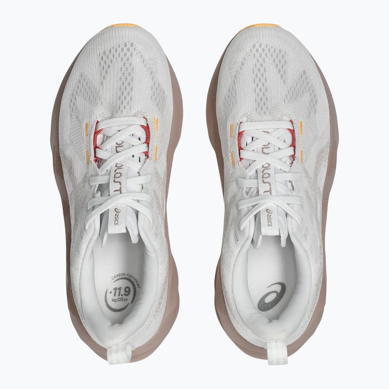 Кросівки для бігу жіночі ASICS Novablast 5 white/fawn 6