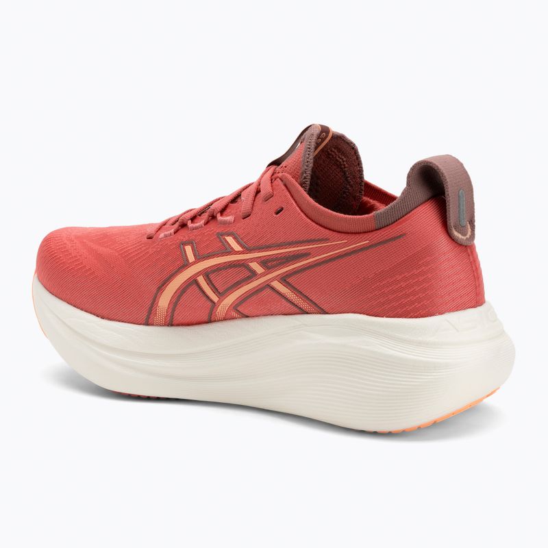Кросівки для бігу жіночі Asics Gel-Nimbus 27 dark pink clay/orange glow 3