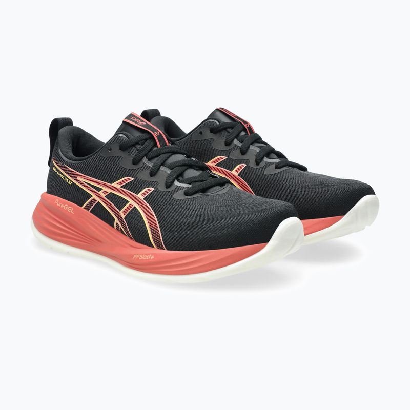 Кросівки для бігу жіночі ASICS Gel-Cumulus 27 black/orange glow 10