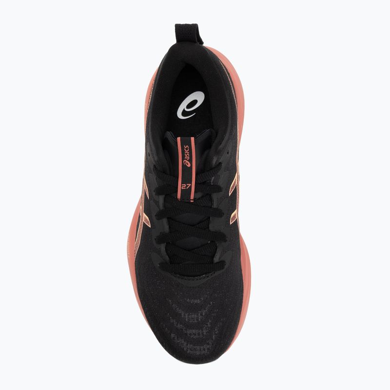 Кросівки для бігу жіночі ASICS Gel-Cumulus 27 black/orange glow 5