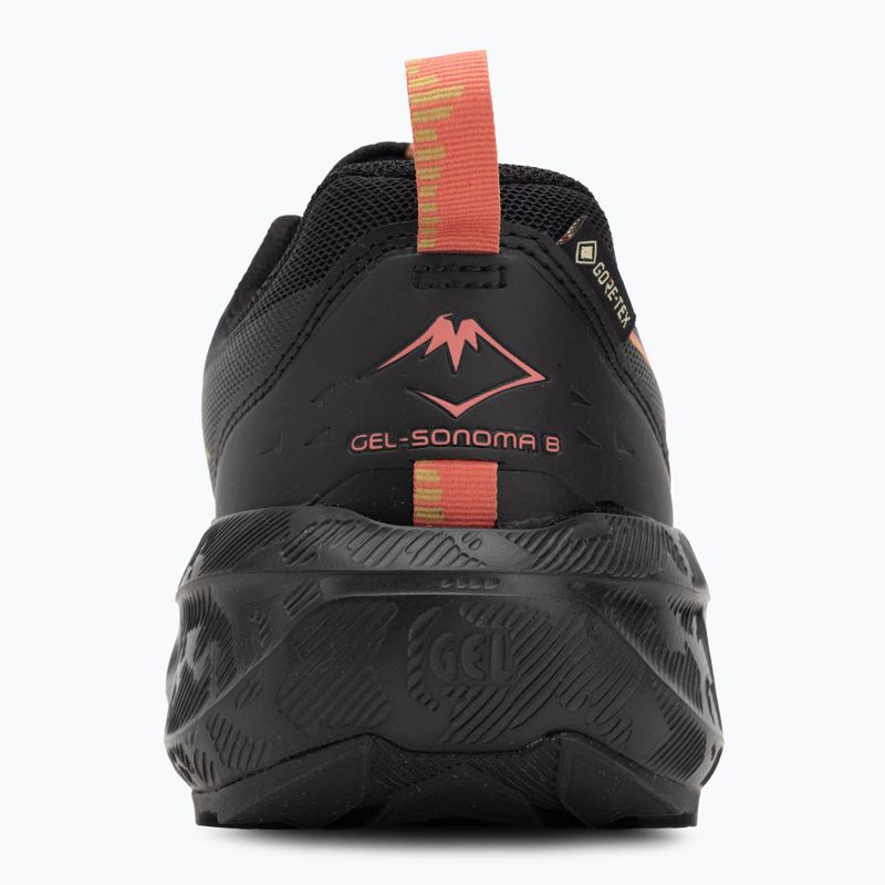 Кросівки для бігу жіночі ASICS Gel-Sonoma 8 GTX black/dark pink clay 6