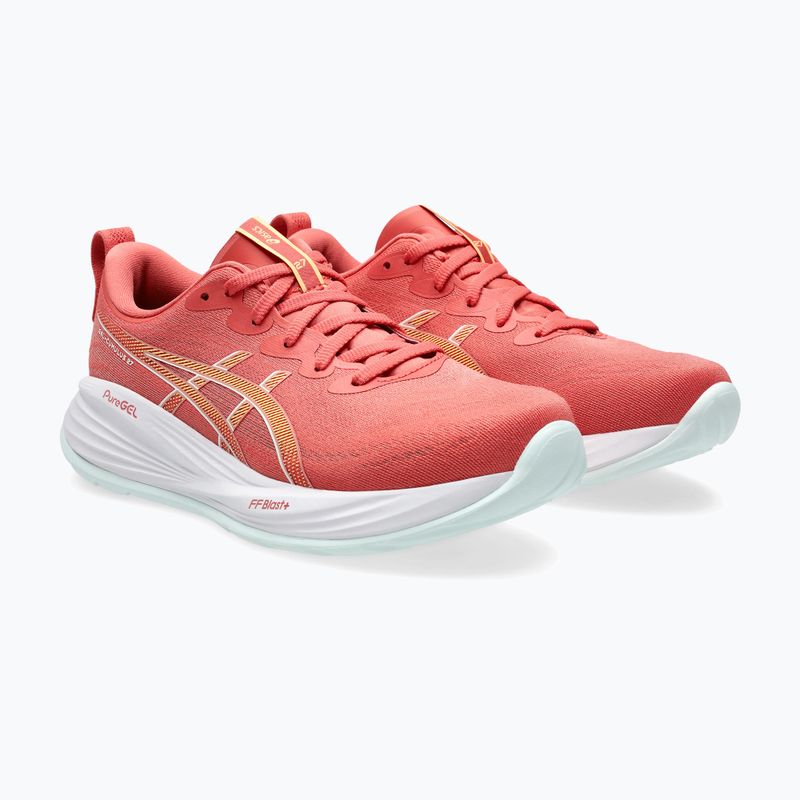 Жіночі кросівки ASICS Gel-Cumulus 27 темно-рожеві глиняні/кремові 3