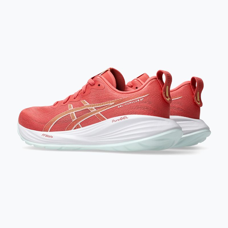 Жіночі кросівки ASICS Gel-Cumulus 27 темно-рожеві глиняні/кремові 4