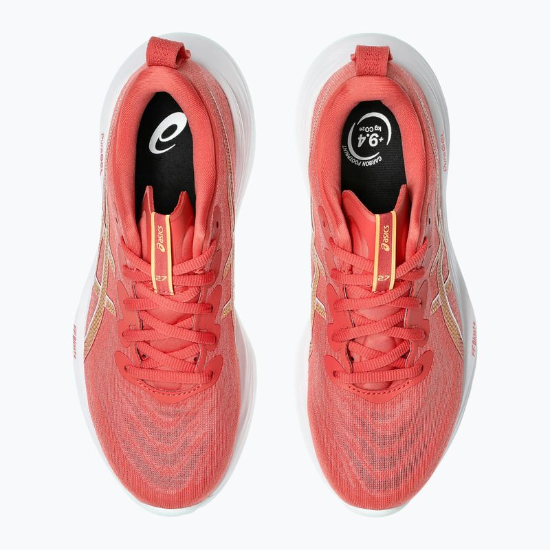 Жіночі кросівки ASICS Gel-Cumulus 27 темно-рожеві глиняні/кремові 7