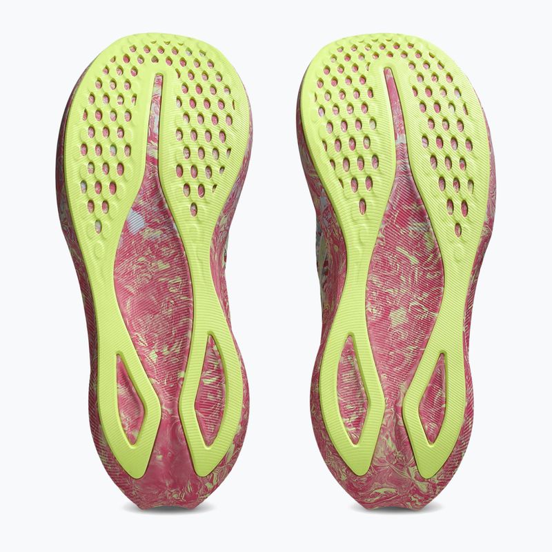 Жіночі бігові кросівки ASICS Noosa Tri 16 huddle lucid yellow / bright rose 7