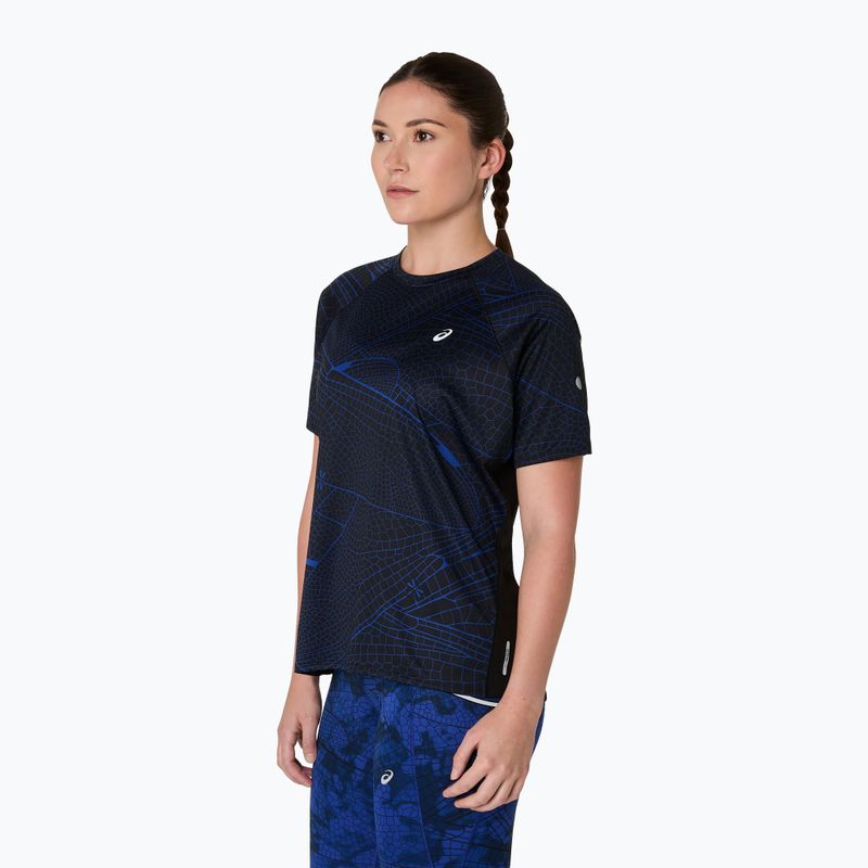 Футболка для бігу жіноча ASICS Road Lite-Show SS performance black 4