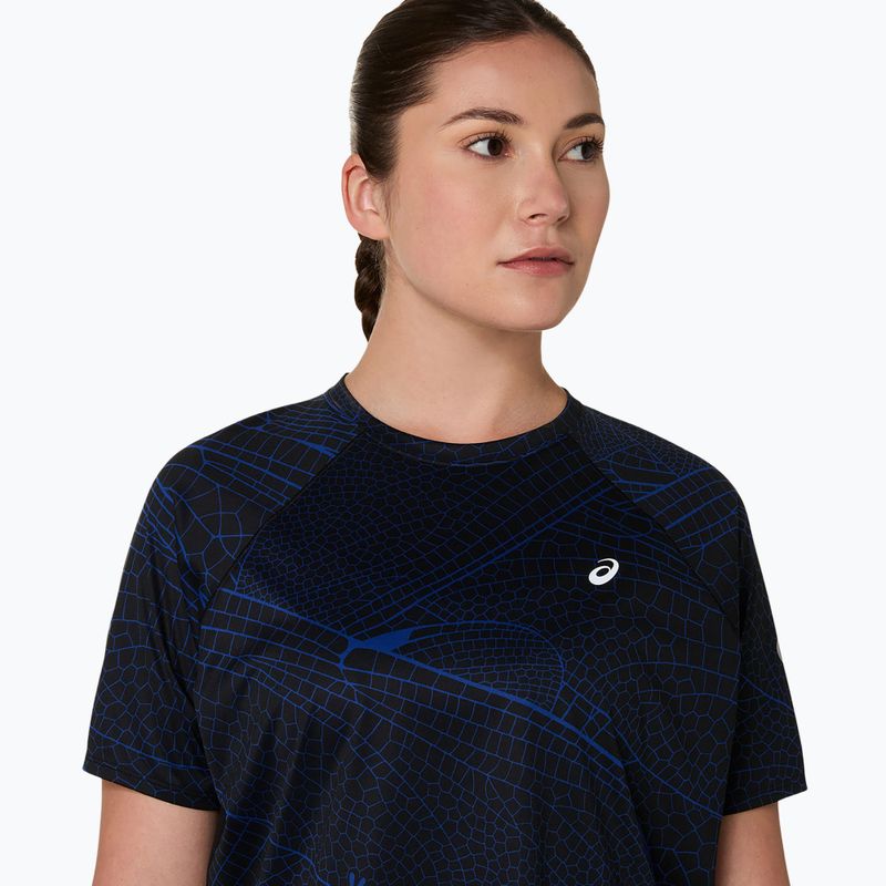 Футболка для бігу жіноча ASICS Road Lite-Show SS performance black 5