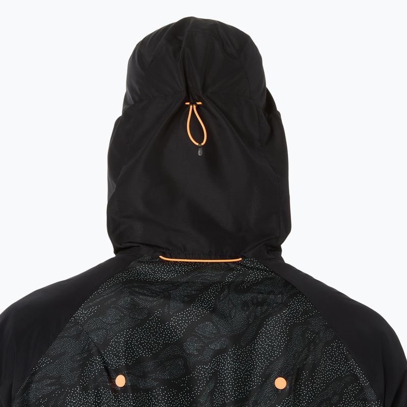 Куртка для бігу чоловіча ASICS Fujitrail Packable Windbreaker performance black 6