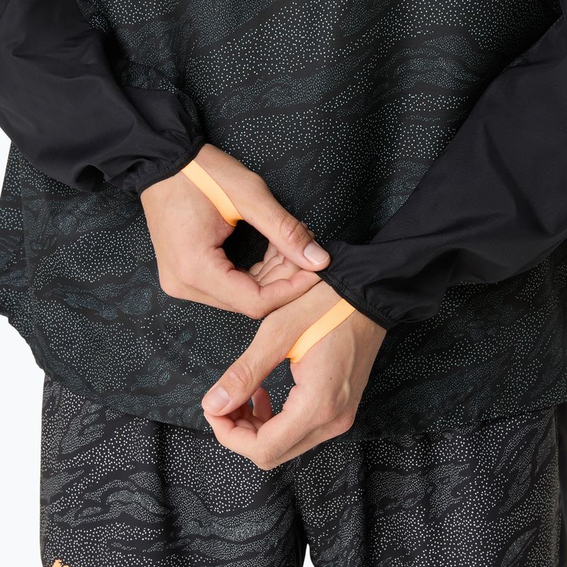 Куртка для бігу чоловіча ASICS Fujitrail Packable Windbreaker performance black 13