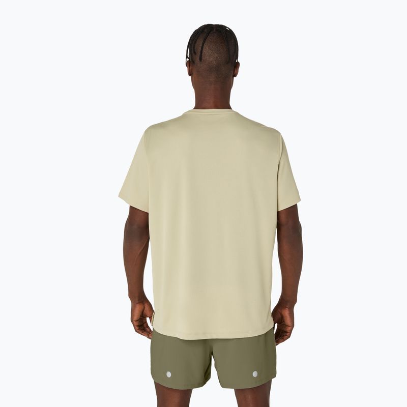 Футболка для бігу чоловіча ASICS Fujitrail Logo SS khaki 3