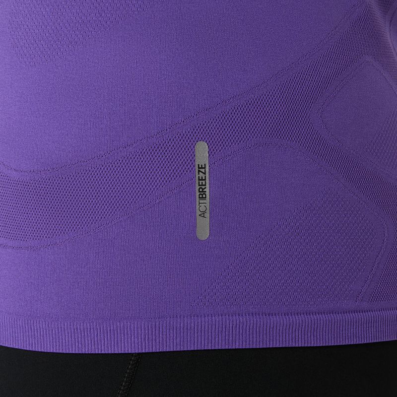 Лонгслів для бігу жіночий ASICS Road Seamless LS edo purple 7