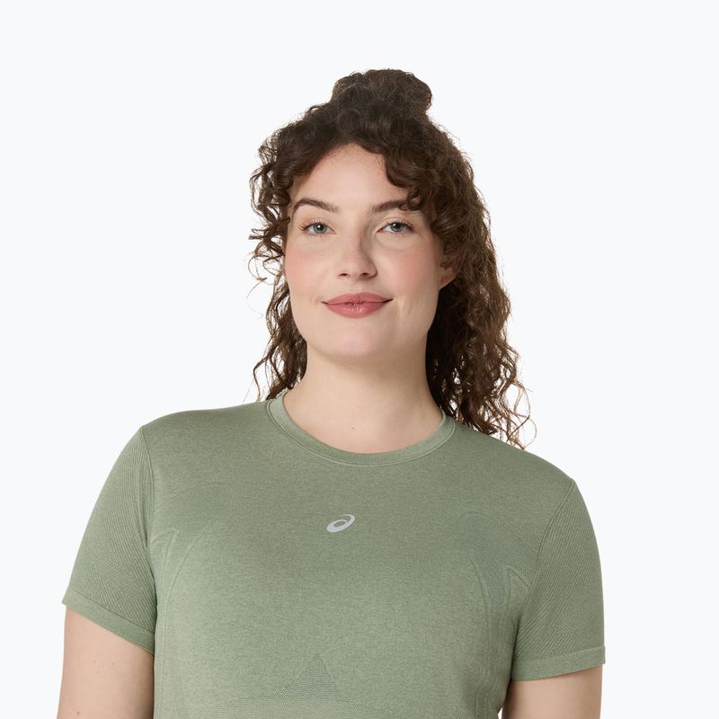 Футболка для бігу жіноча ASICS Seamless monument blue/whisper green 5
