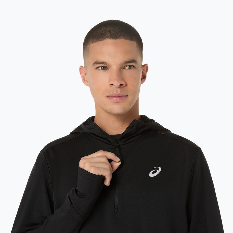 Кофта для бігу чоловіча ASICS Road Winter Hoodie performance black 5