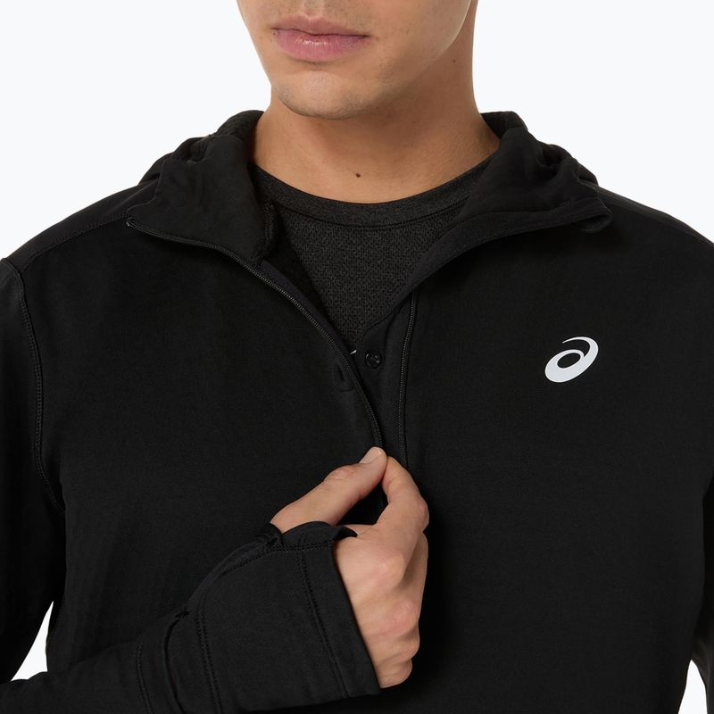 Кофта для бігу чоловіча ASICS Road Winter Hoodie performance black 8