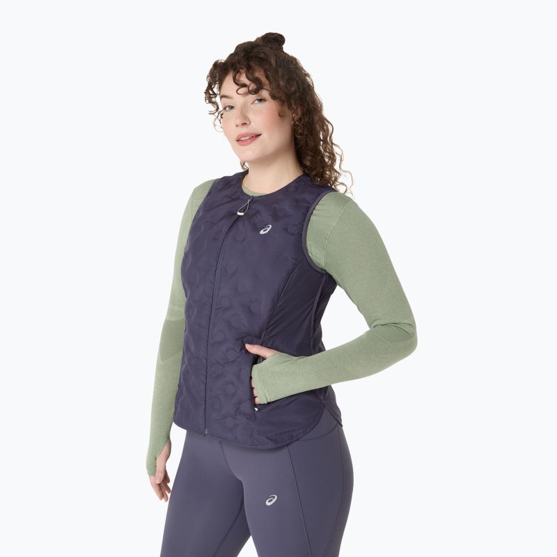 Жилет для бігу жіночий ASICS Nagino Run Padded Gilet indigo fog 3