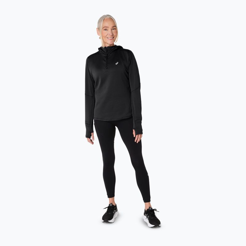 Кофта для бігу жіноча ASICS Road Winter Hoodie performance black 2