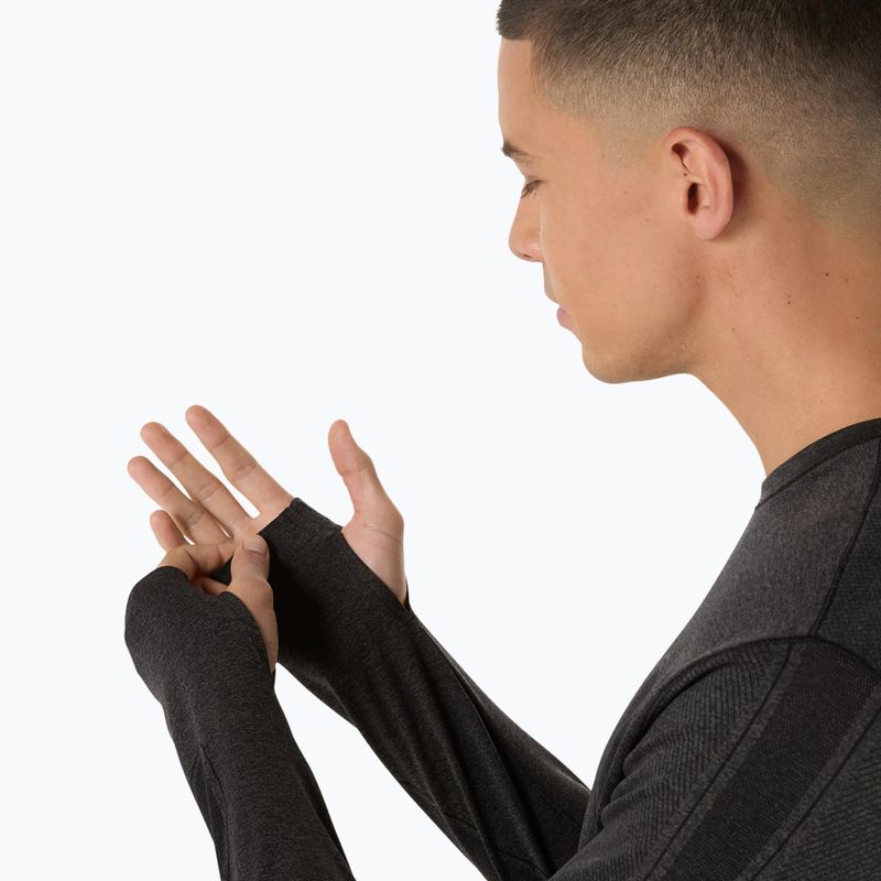 Лонгслів для бігу чоловічий ASICS Road Seamless LS performance black 6