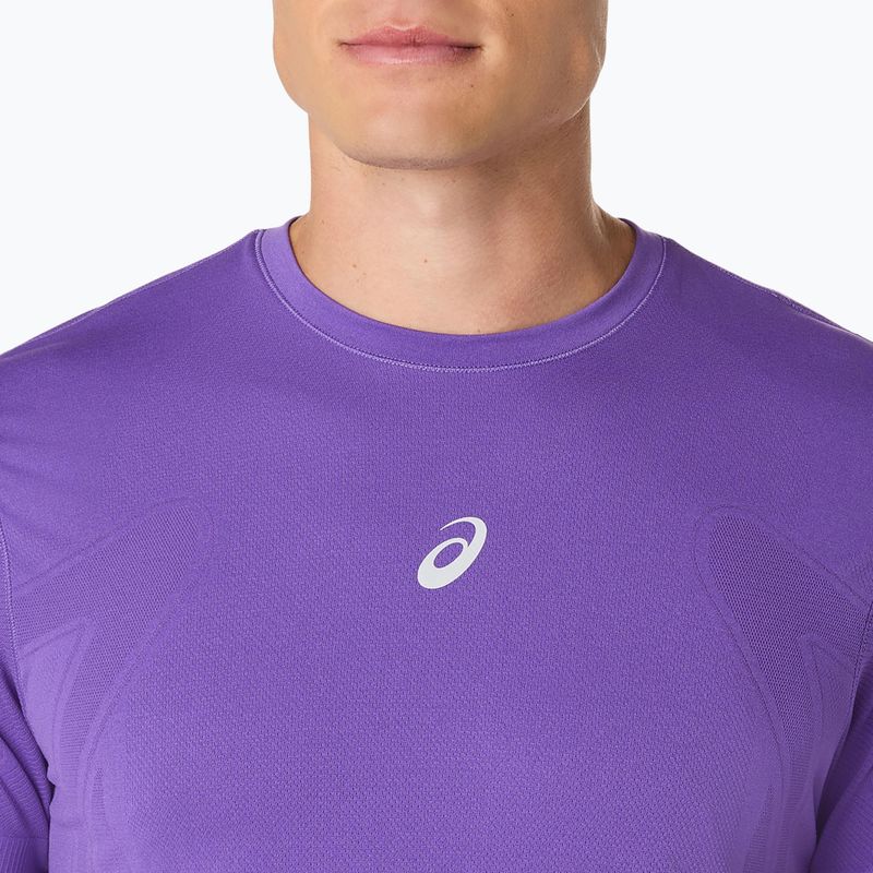 Футболка для бігу чоловіча ASICS Road Seamless edo purple 5