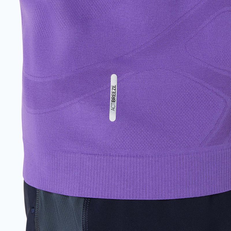 Лонгслів для бігу чоловічий ASICS Road Seamless LS edo purple 7