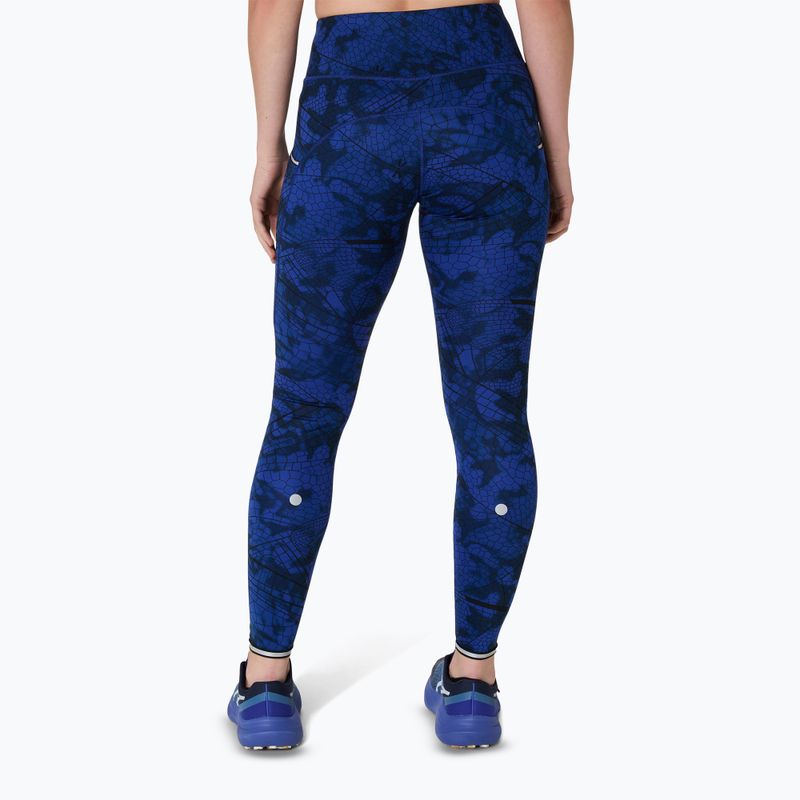 Легінси для бігу жіночі ASICS Road Lite-Show performance black/dark cobalt 3