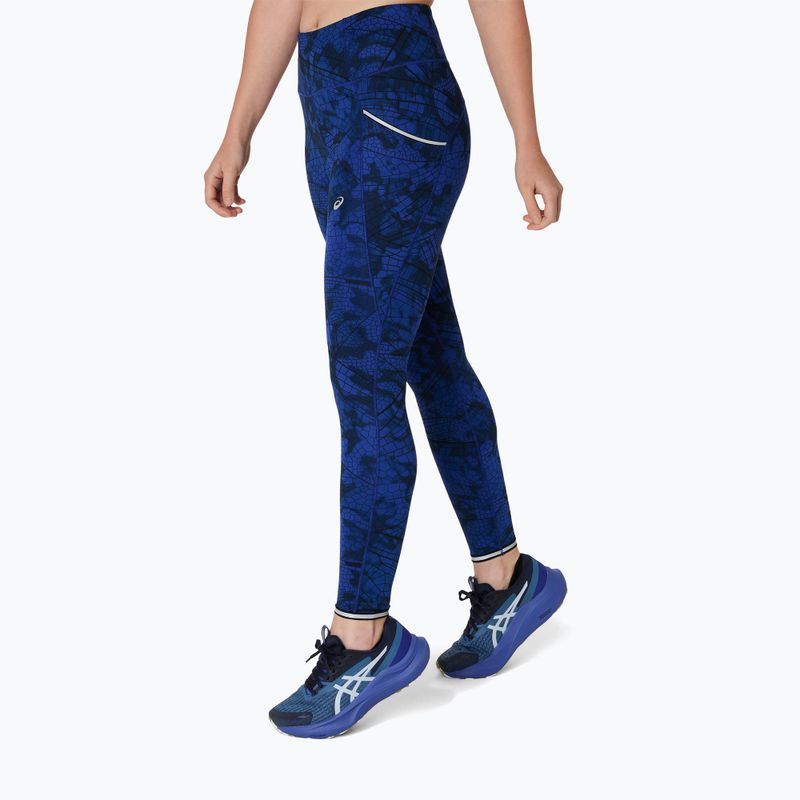 Легінси для бігу жіночі ASICS Road Lite-Show performance black/dark cobalt 4