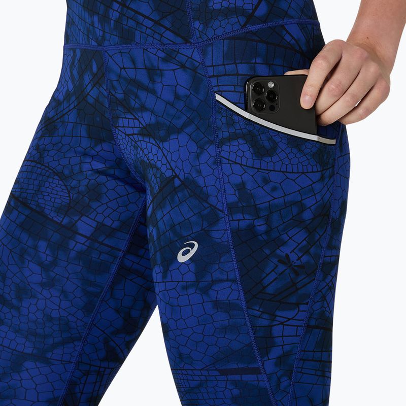 Легінси для бігу жіночі ASICS Road Lite-Show performance black/dark cobalt 7