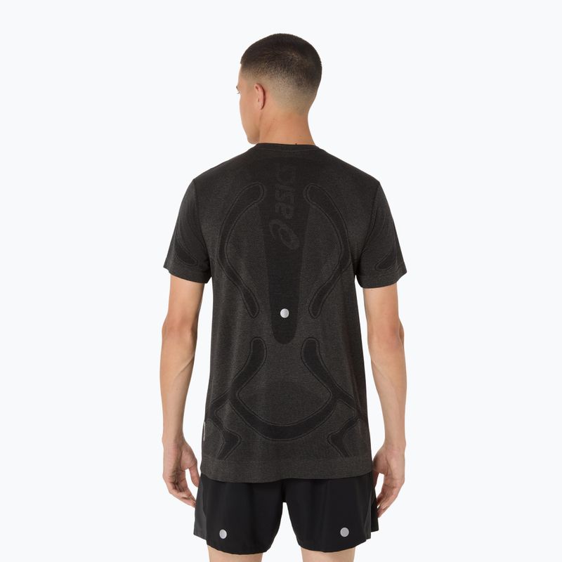 Футболка для бігу чоловіча ASICS Road Seamless performance black 3