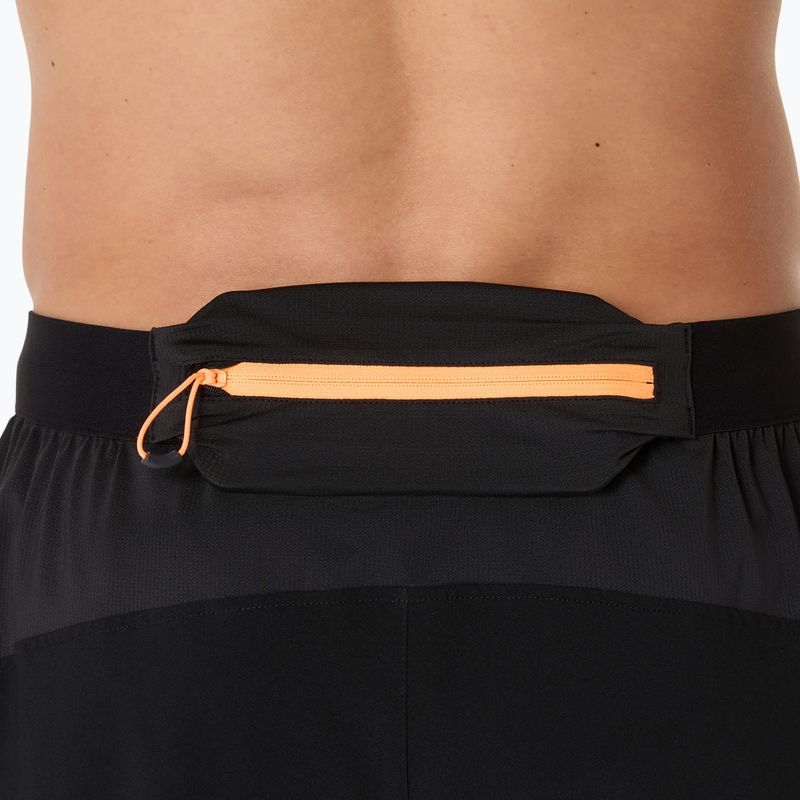 Шорти для бігу чоловічі ASICS Fujitrail All Over Print 5IN performance black 7