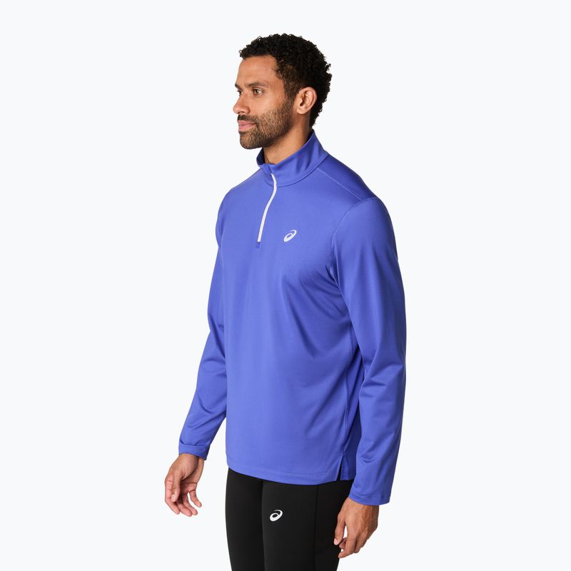 Кофта для бігу чоловіча ASICS Core Half Zip Winter dark cobalt 4