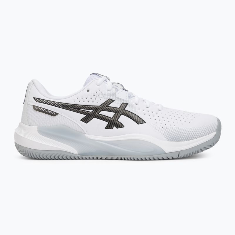 Кросівки тенісні чоловічі ASICS Gel-Challenger Clay 15 white/gunmetal 2