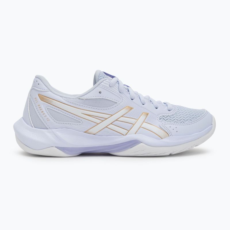 Кросівки волейбольні жіночі ASICS Gel-Rocket 12 blue fade/champagne 2