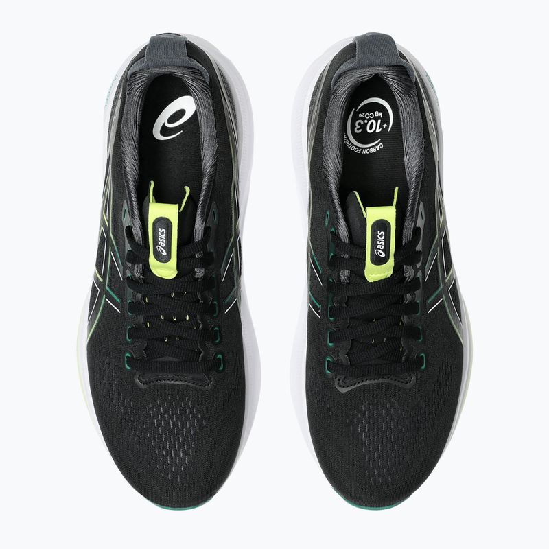 Чоловічі кросівки ASICS Gel-Kayano 32 чорний/яшмово-зелений 6