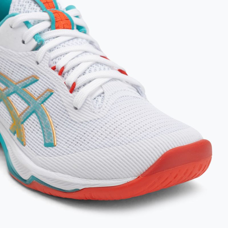 Кросівки волейбольні жіночі ASICS Netburner Ballistic FF 4 white/sea glass 7