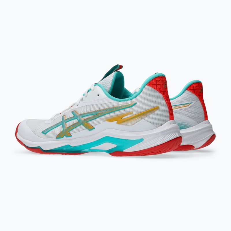 Кросівки волейбольні жіночі ASICS Netburner Ballistic FF 4 white/sea glass 4