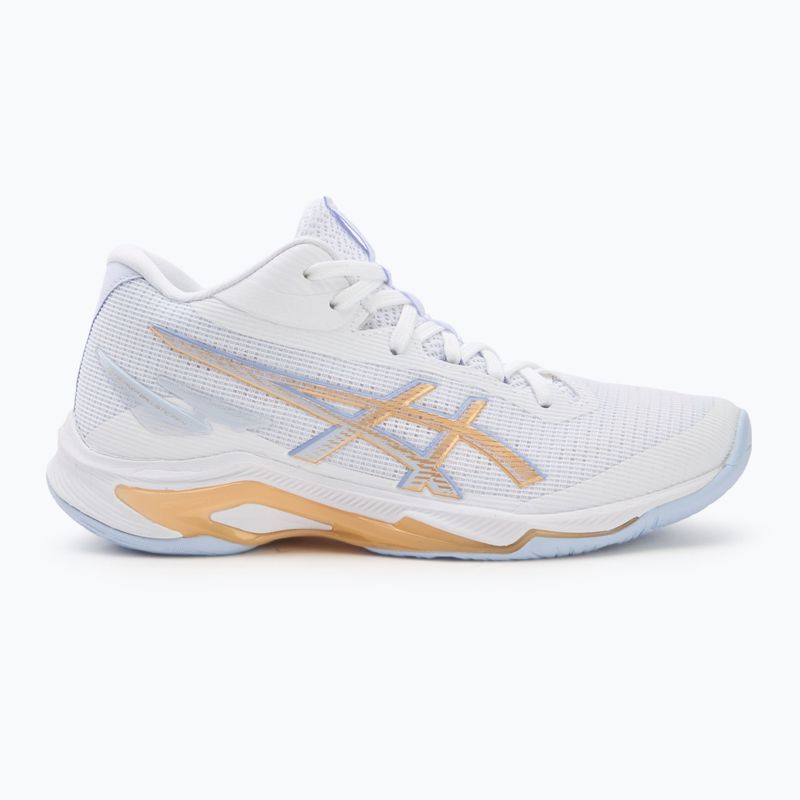 Кросівки волейбольні жіночі ASICS Netburner Ballistic FF 4 white/champagne 2