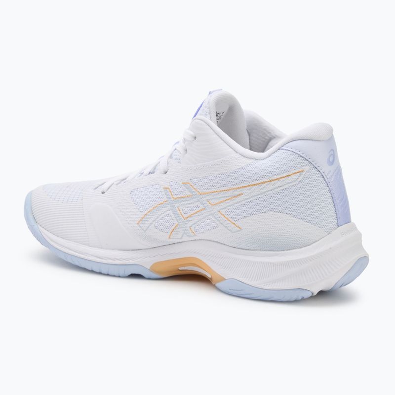 Кросівки волейбольні жіночі ASICS Netburner Ballistic FF 4 white/champagne 3