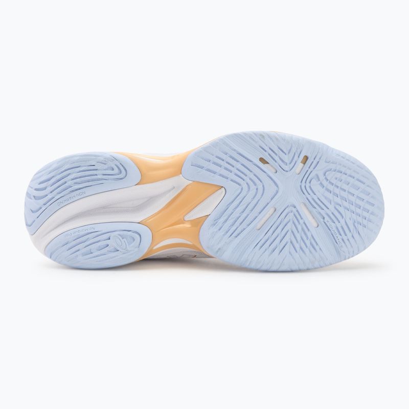 Кросівки волейбольні жіночі ASICS Netburner Ballistic FF 4 white/champagne 4