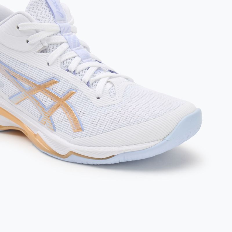 Кросівки волейбольні жіночі ASICS Netburner Ballistic FF 4 white/champagne 7