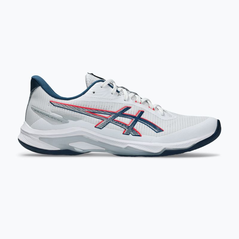 Кросівки волейбольні чоловічі ASICS Netburner Ballistic FF 4 white/mako blue