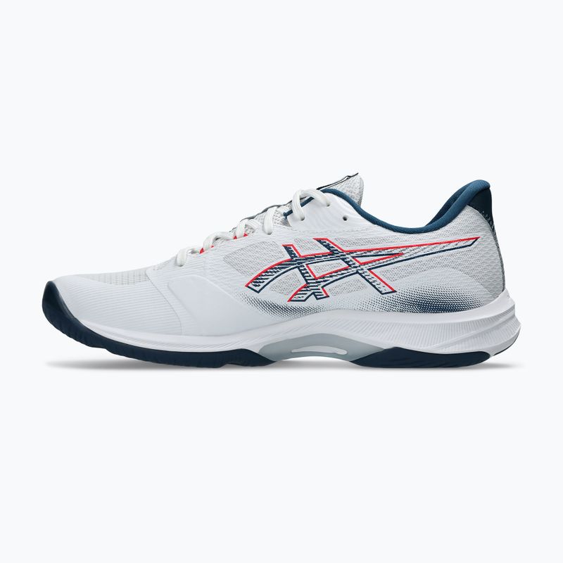 Кросівки волейбольні чоловічі ASICS Netburner Ballistic FF 4 white/mako blue 2