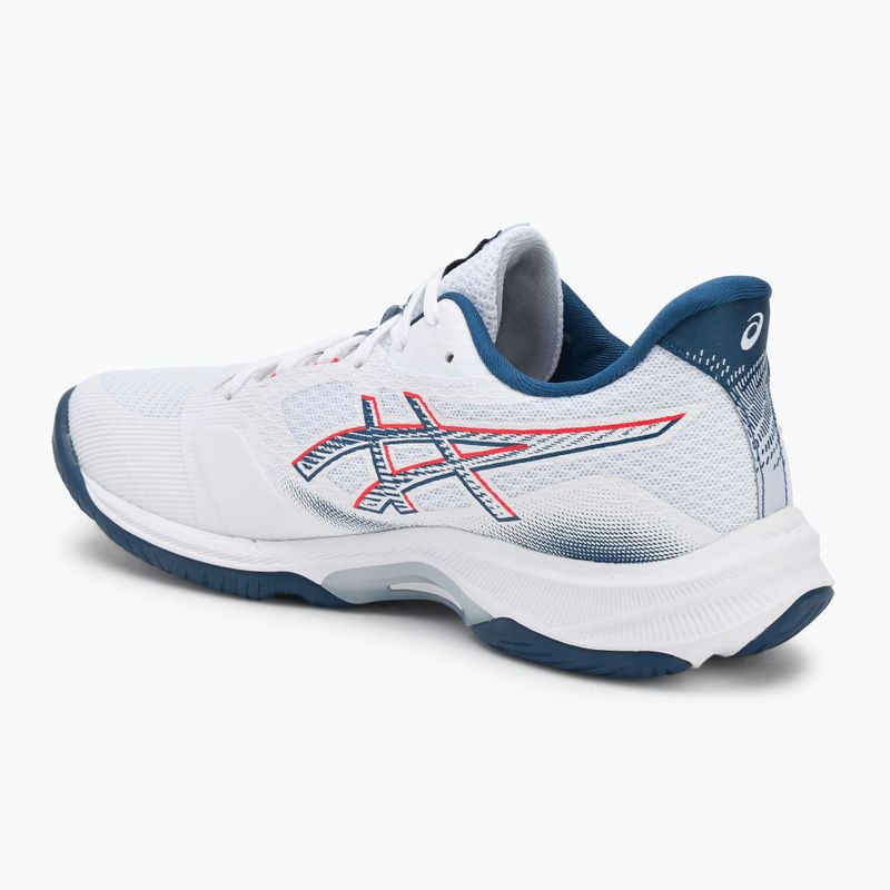 Кросівки волейбольні чоловічі ASICS Netburner Ballistic FF 4 white/mako blue 3