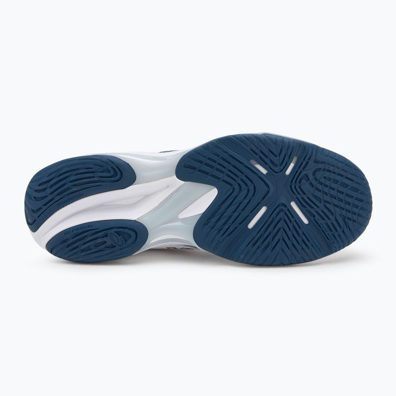 Кросівки волейбольні чоловічі ASICS Netburner Ballistic FF 4 white/mako blue 4