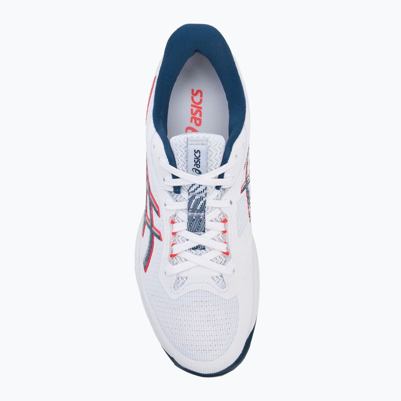 Кросівки волейбольні чоловічі ASICS Netburner Ballistic FF 4 white/mako blue 5
